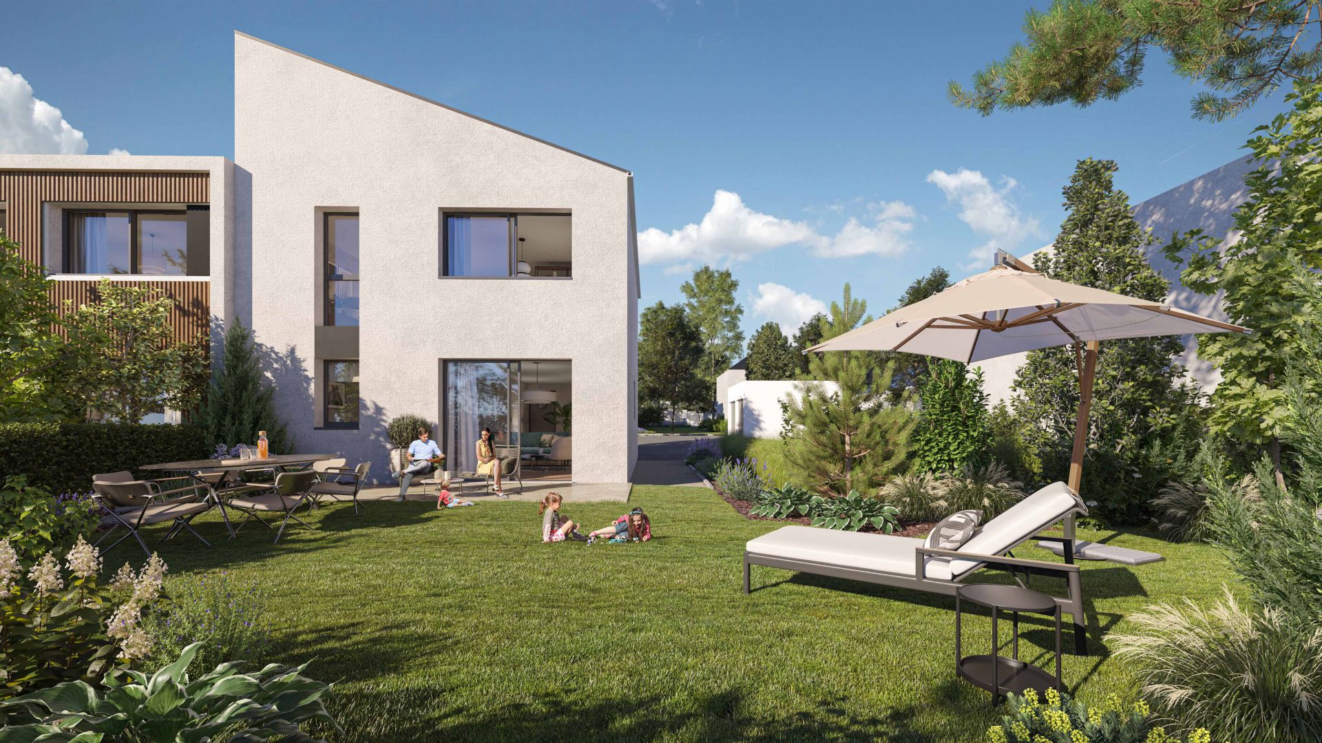 Programme immobilier neuf - L'écrin - Maisons - Pornichet (44)