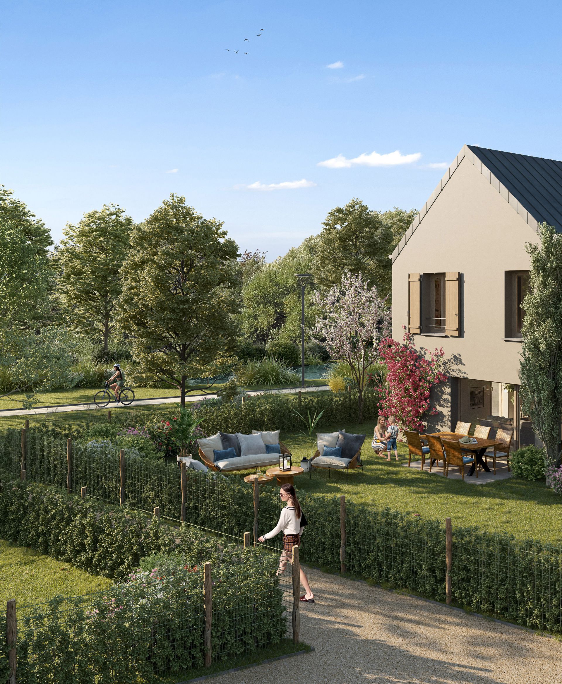 Programme immobilier neuf - Les Jardins de la Chênaie - Champhol (28)