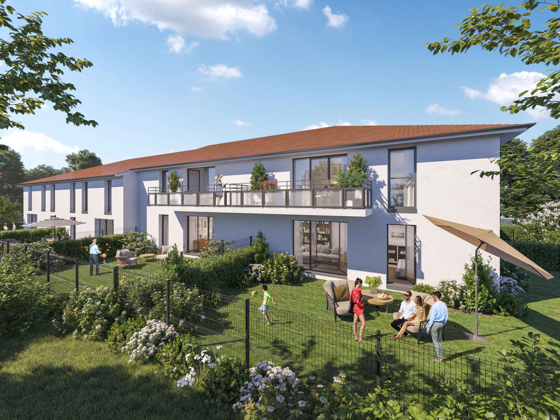 Programme immobilier neuf - Le Domaine Manonchamp - Fleville Devant Nancy (54)