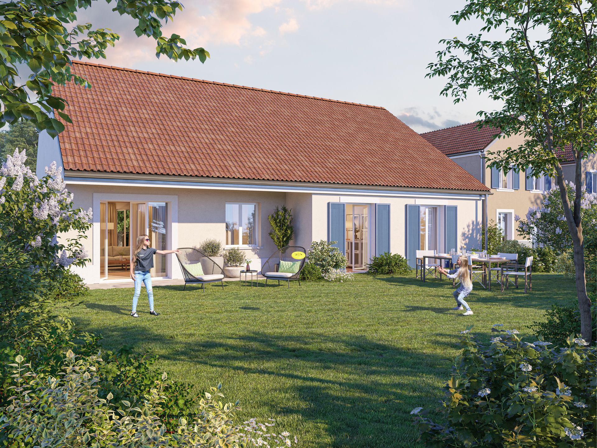 Programme immobilier neuf - Les Jardins de la Rochette - La Rochette (77)