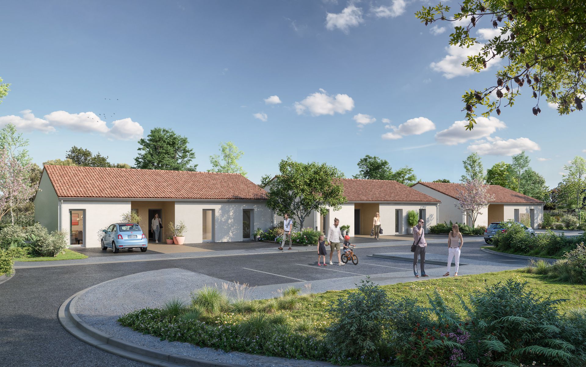 Programme immobilier neuf - Le Domaine de Bellevue - La Limouziniere (44)