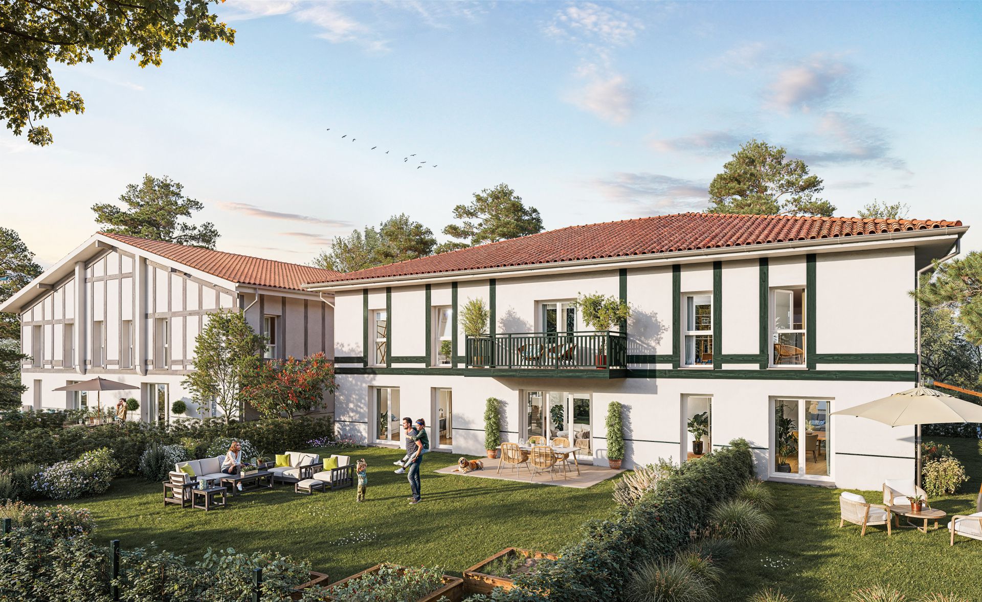 Programme immobilier neuf - RESIDENCE JAZZ EN LAC - Sanguinet (40)