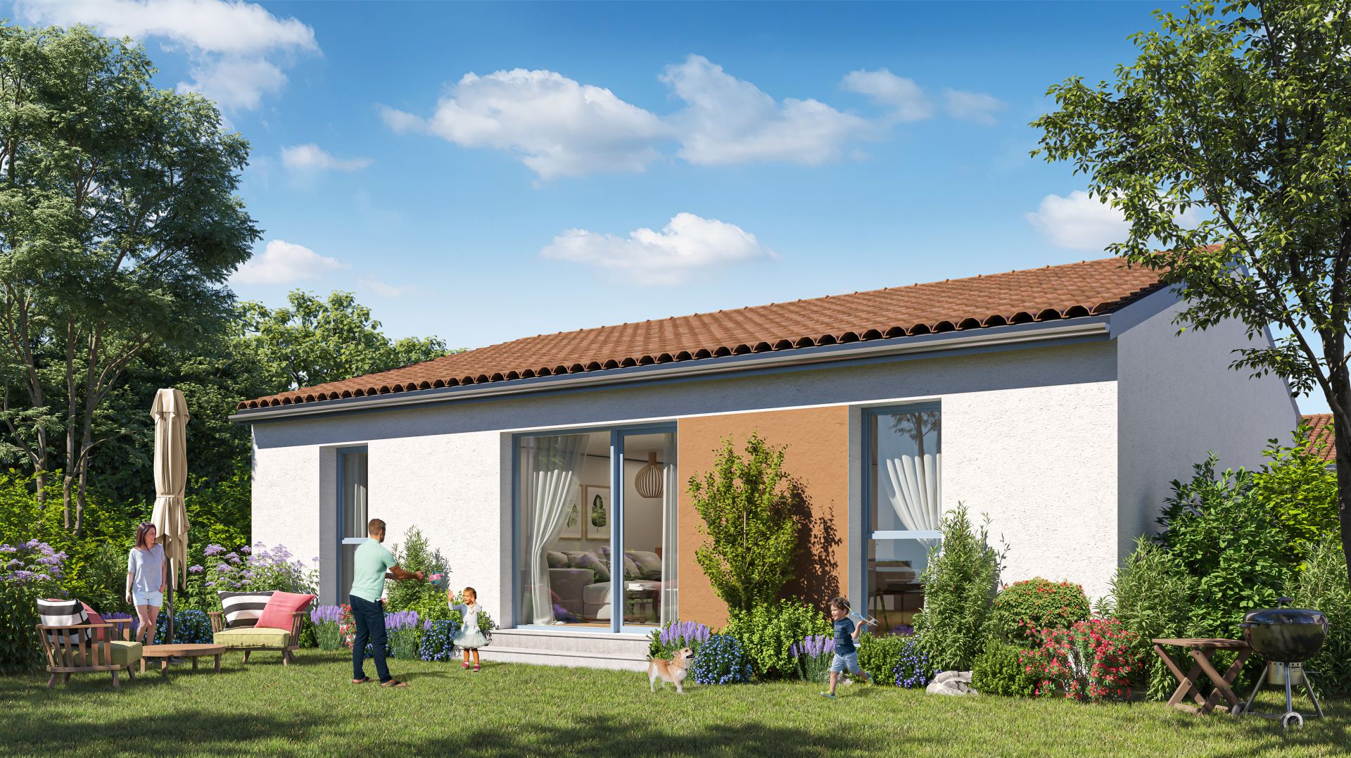 Programme immobilier neuf - LE DOMAINE DE L'HERS - Baziege (31)