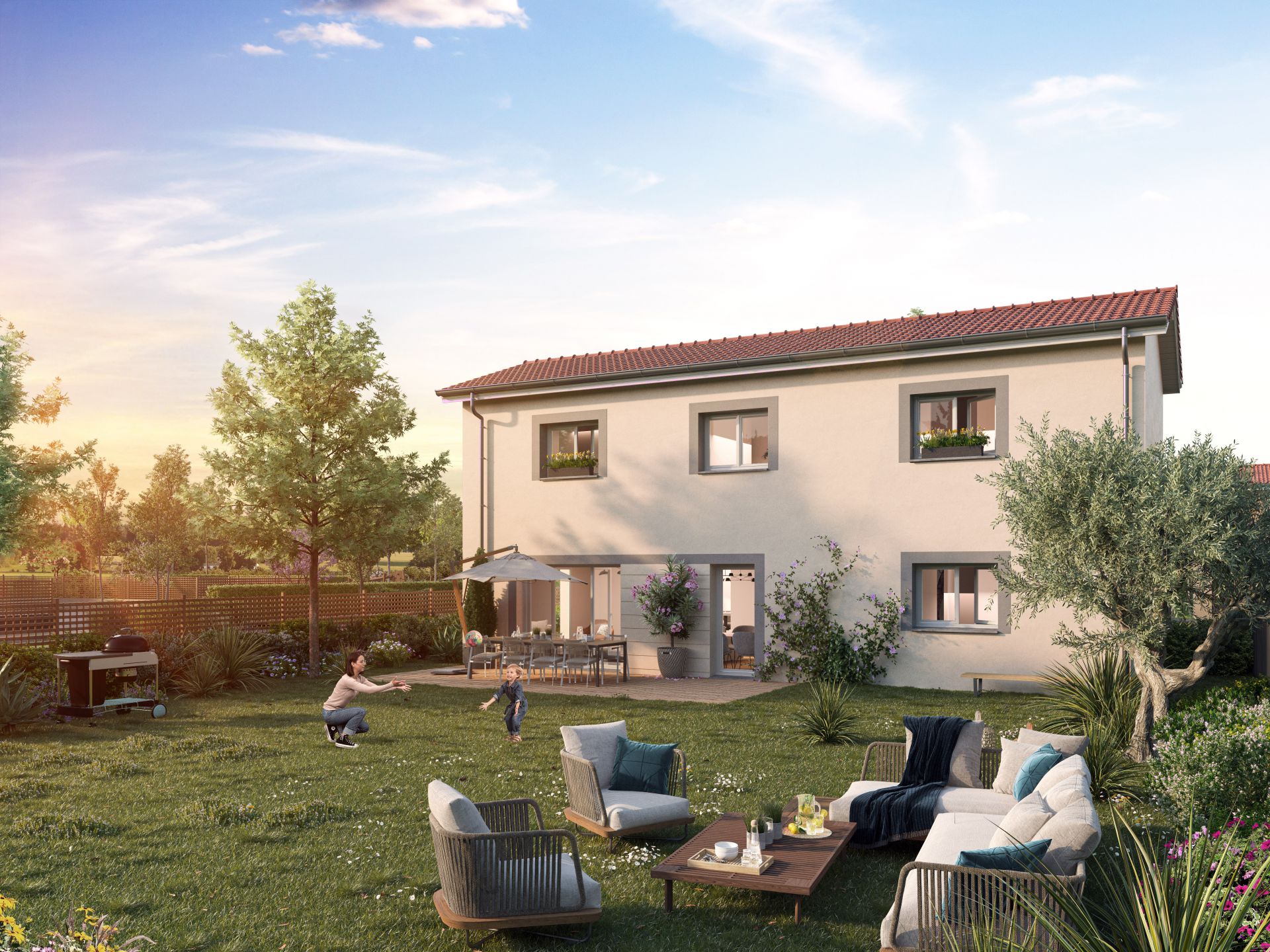 Programme immobilier neuf - LE CLOS DUNANT - Nievroz (1)