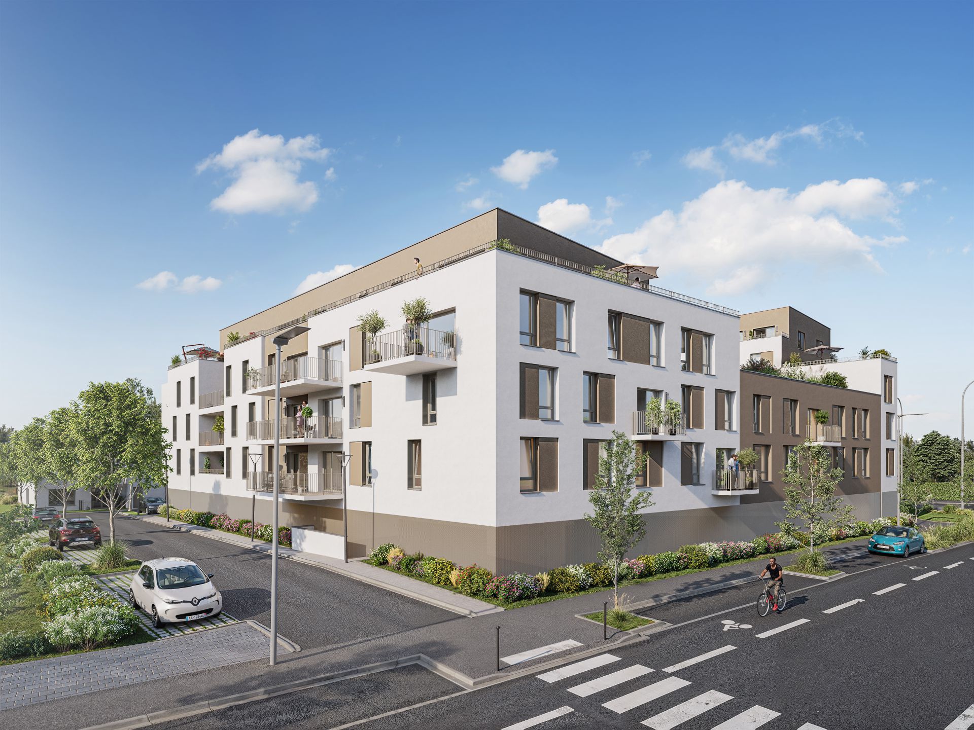 Programme immobilier neuf - 143 ZOLA - La Roche Sur Yon (85)